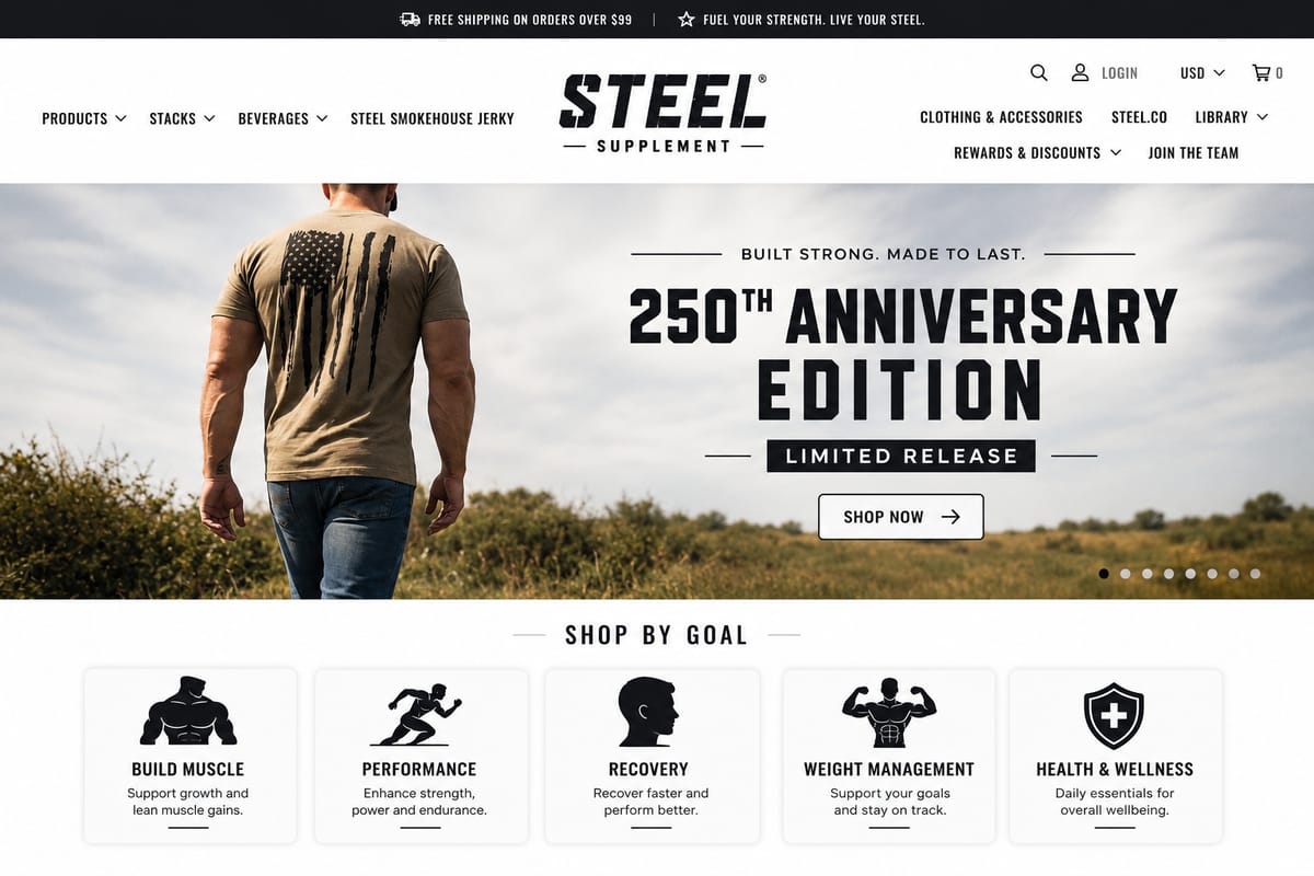 Steel Supplements preview